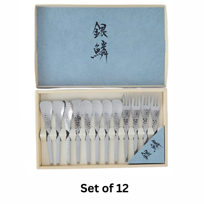 Takakuwa Metal Ginrin Serie Hammered Pattern Tableware - Image 15