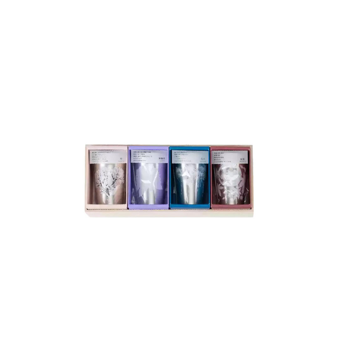 Three Snow Temperature-Sensitive Color-Changing Tin-Copper Beer Mug - Image 22