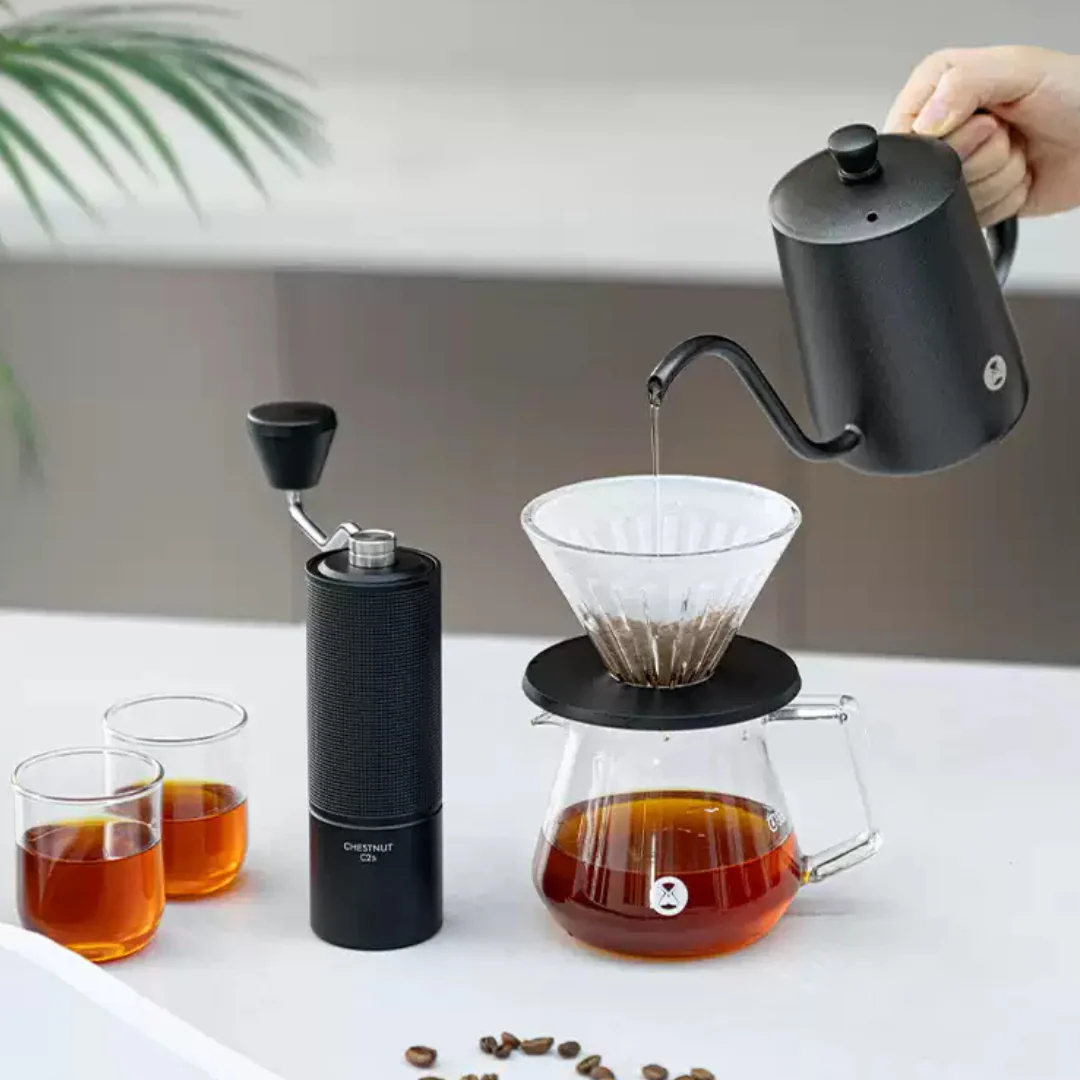 Time More C3s Series Hand Grinder Coffee Gift Set - Image 3