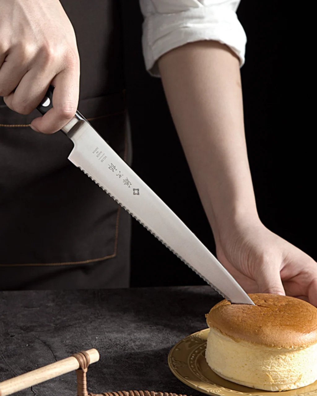 Tojiro VG10 Bread Knife – F828 - Image 3