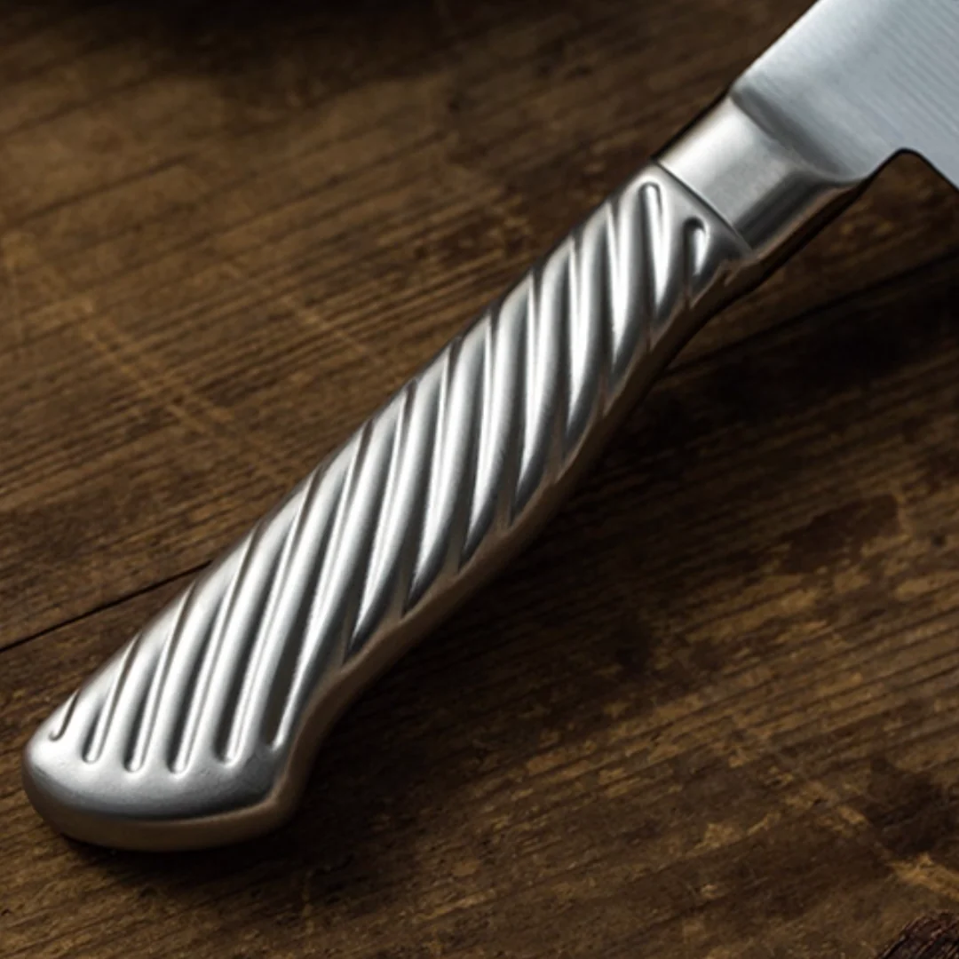 Tojiro VG10 Sanjo Steel Santoku Knife – F895 - Image 6