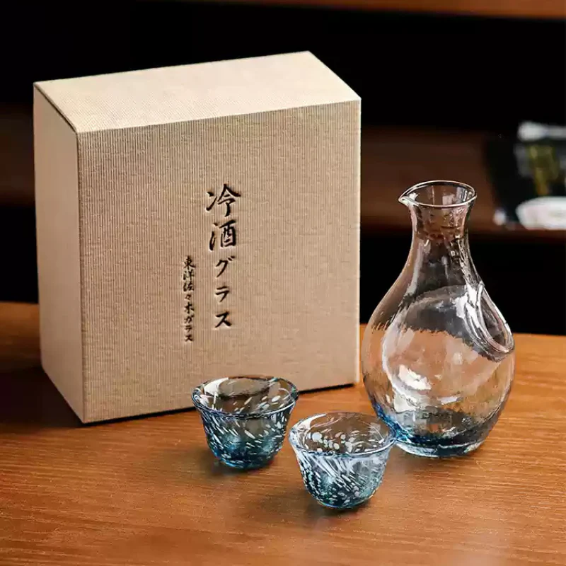 Toyo-Sasaki Amber Whisky Decanter Set - Image 9