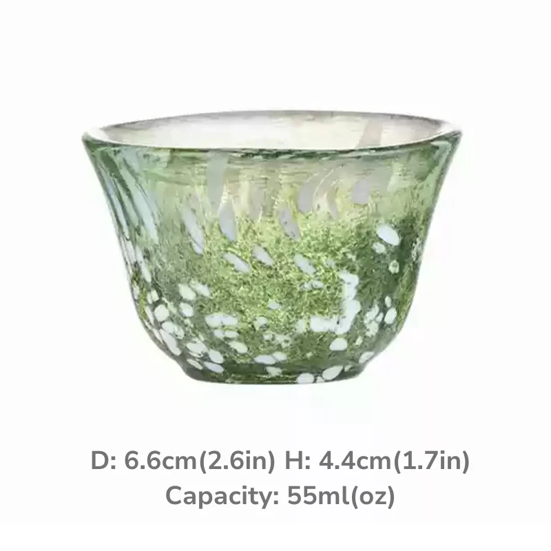 Toyo-Sasaki Colored Glass Sake Cups Housewarming Gift - Image 15