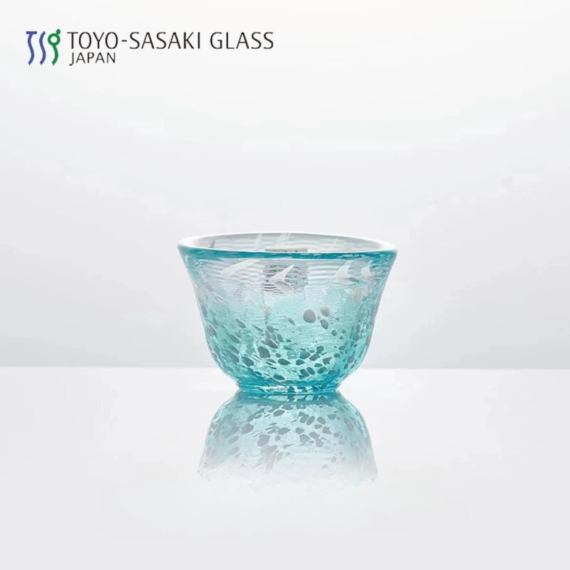 Toyo-Sasaki Wafu Colored Sake Glass - Image 11