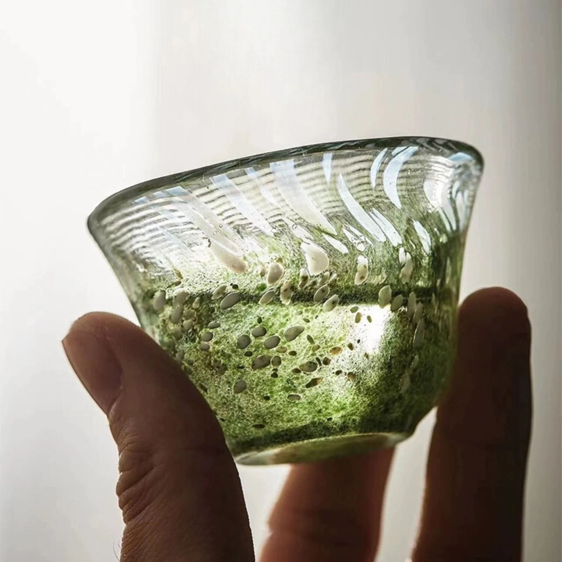 Toyo-Sasaki Wafu Colored Sake Glass - Image 7