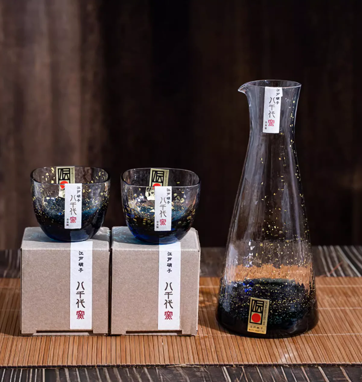 Toyo-Sasaki Yachiyo Starry Sky Decanter Set - Image 4