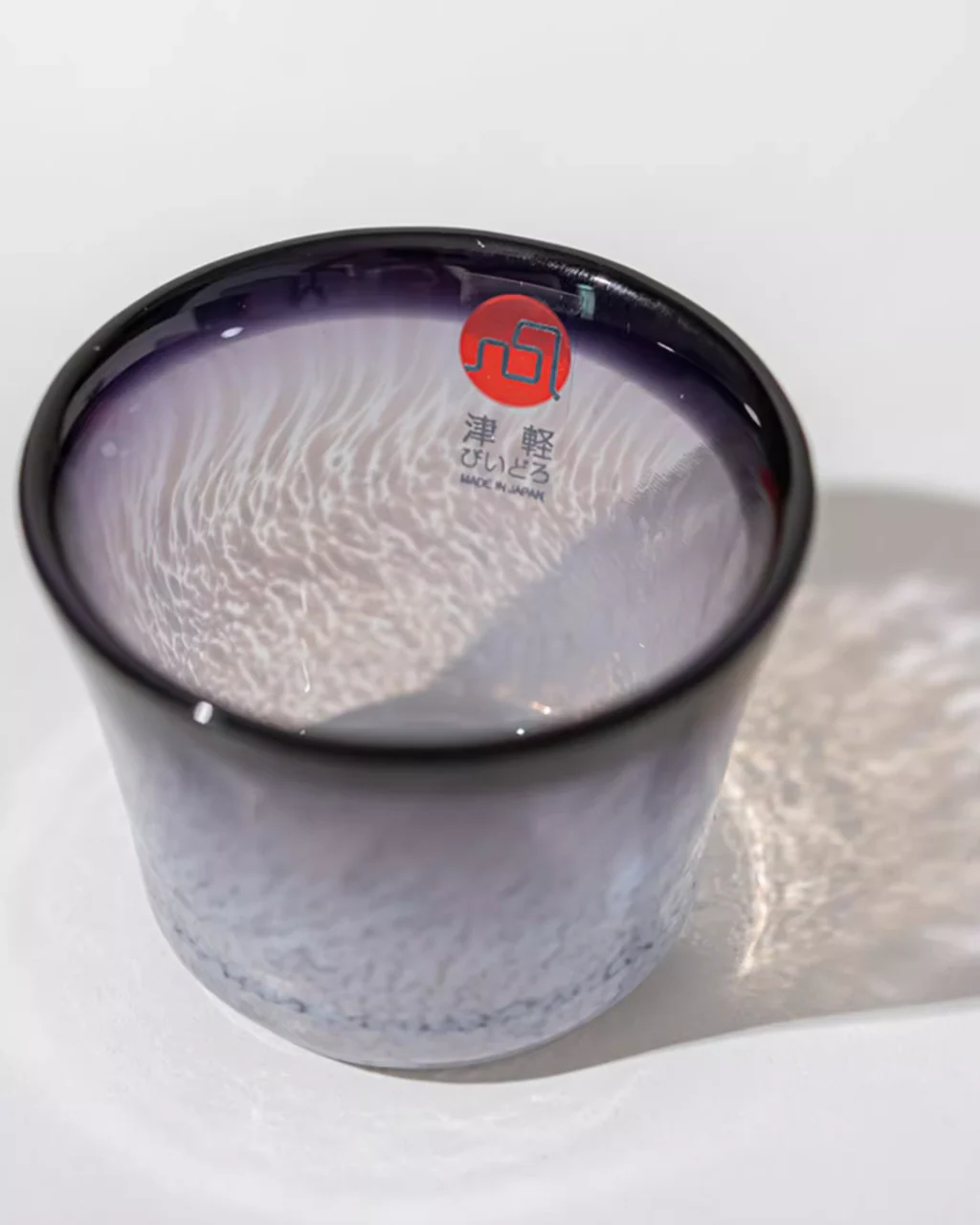 Tsugaru Vidro Handcrafted Colorful Glass Sake Cup Set - Image 10