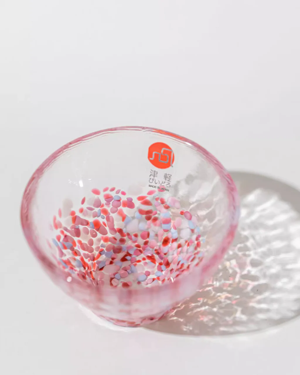 Tsugaru Vidro Handcrafted Colorful Glass Sake Cup Set - Image 5