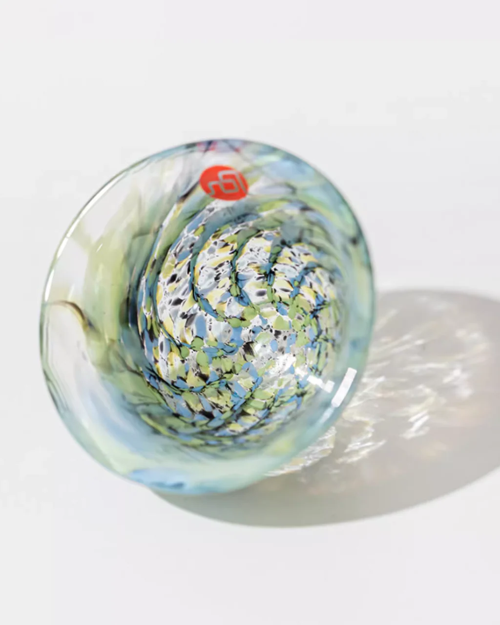 Tsugaru Vidro Handcrafted Colorful Glass Sake Cup Set - Image 9