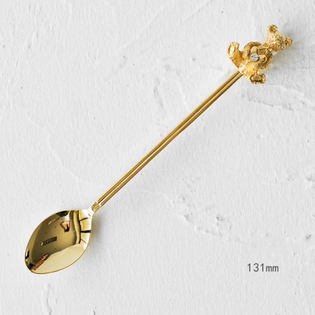 Zakka Gold-Plated Stainless Steel Spoon - Image 5