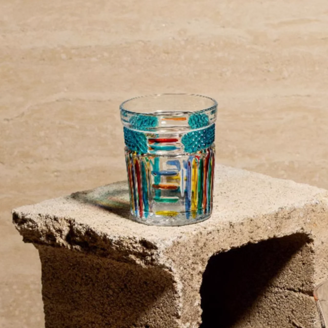 ZECCHIN Hand-Painted Radiance Crystal Whiskey Glass - Image 4